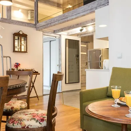 Cheerful Air Conditioned With Mezzanine And Parking - Old Town 克拉科夫